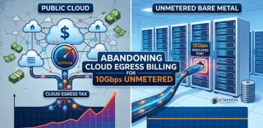 Unmetered Bare Metal Servers vs Public Cloud Egress Fees for UK AI Startups by eServers