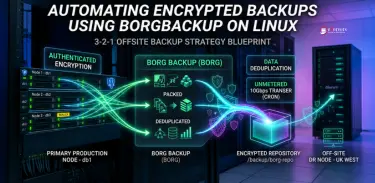 Automated Encrypted Backups with BorgBackup on Linux Bare Metal Servers
